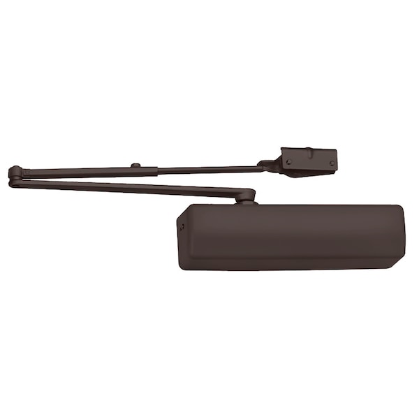 Surface Door Closer, Hold Open Parallel Arm, Size 1-6, Sprayed Bronze